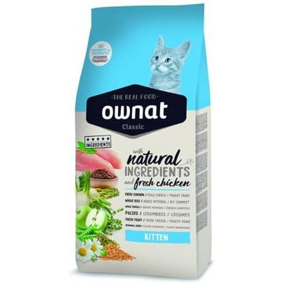 OWNAT Classic Kitten Croquettes pour Chaton 1-12 mois 1.5kg