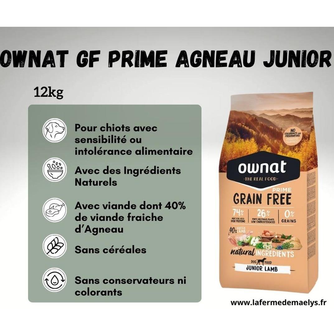 OWNAT Just Grain Free Junior Poulet 3kg