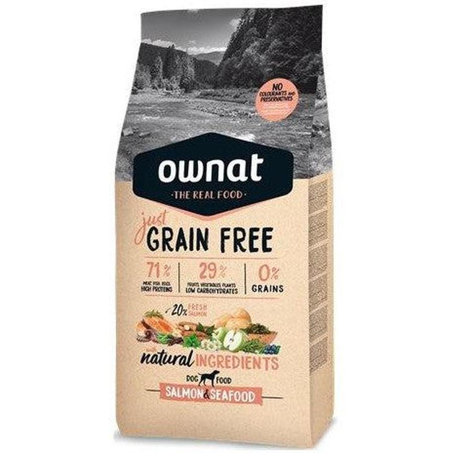 OWNAT Just Grain Free Light Croquettes Chien Adulte Sans Céréales 12kg