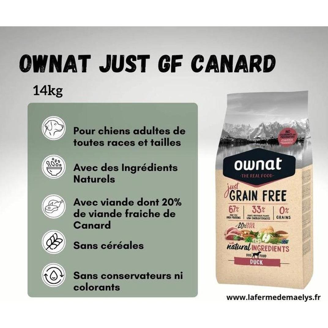 OWNAT Just Grain Free Duck 14kg