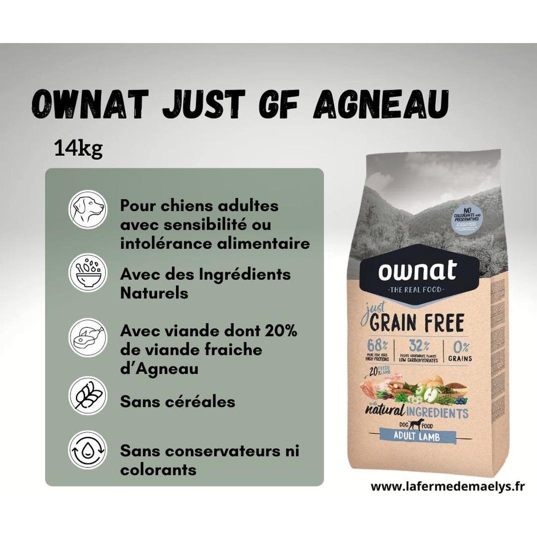 OWNAT Just Grain Free Duck 14kg
