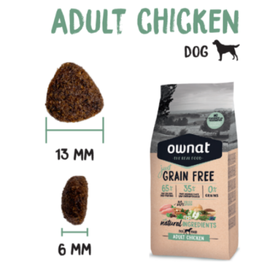 OWNAT Just Grain Free Adult Chicken 14kg