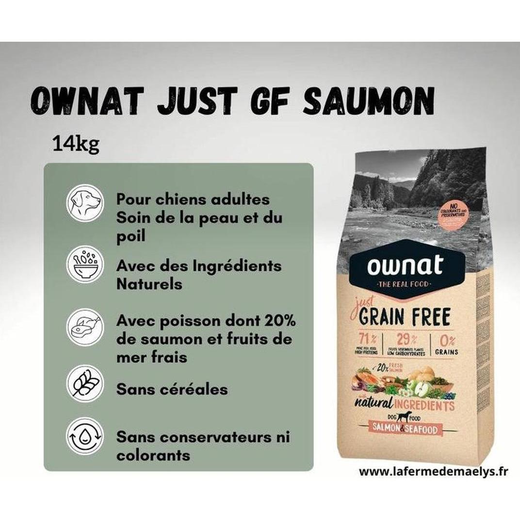 OWNAT Just Grain Free Salmon & Seafood 14kg