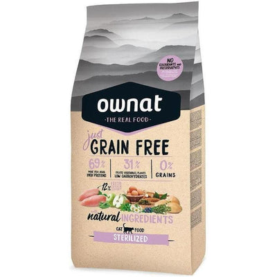OWNAT Just Grain Free Sterilized Fish Cat 1kg