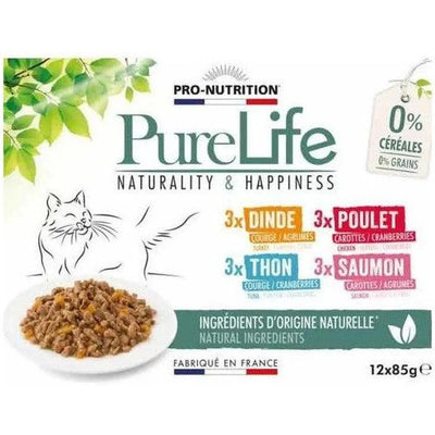 PURE LIFE Chat Wet Multi 12x85g