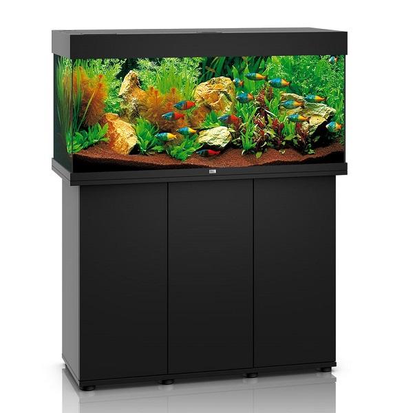 EHEIM Aquastar 54 LED Noir Aquarium 54L 1x7.7W avec Filtre Interne et Chauffage 50W