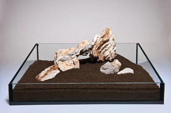 HOBBY-DOSHE AQUARISTIK Terrano Black Desert Ground Substrat Terrarium Désert 5kg