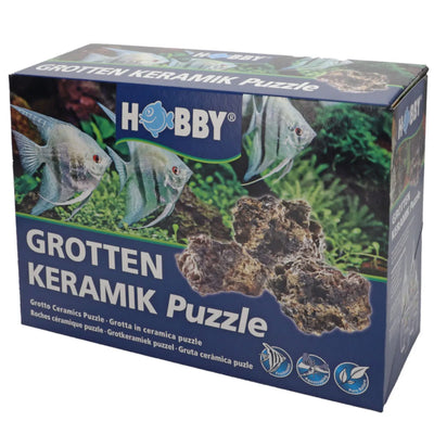 HOBBY-DOSHE AQUARISTIK Roche Grotten Ceramic Puzzle 1kg