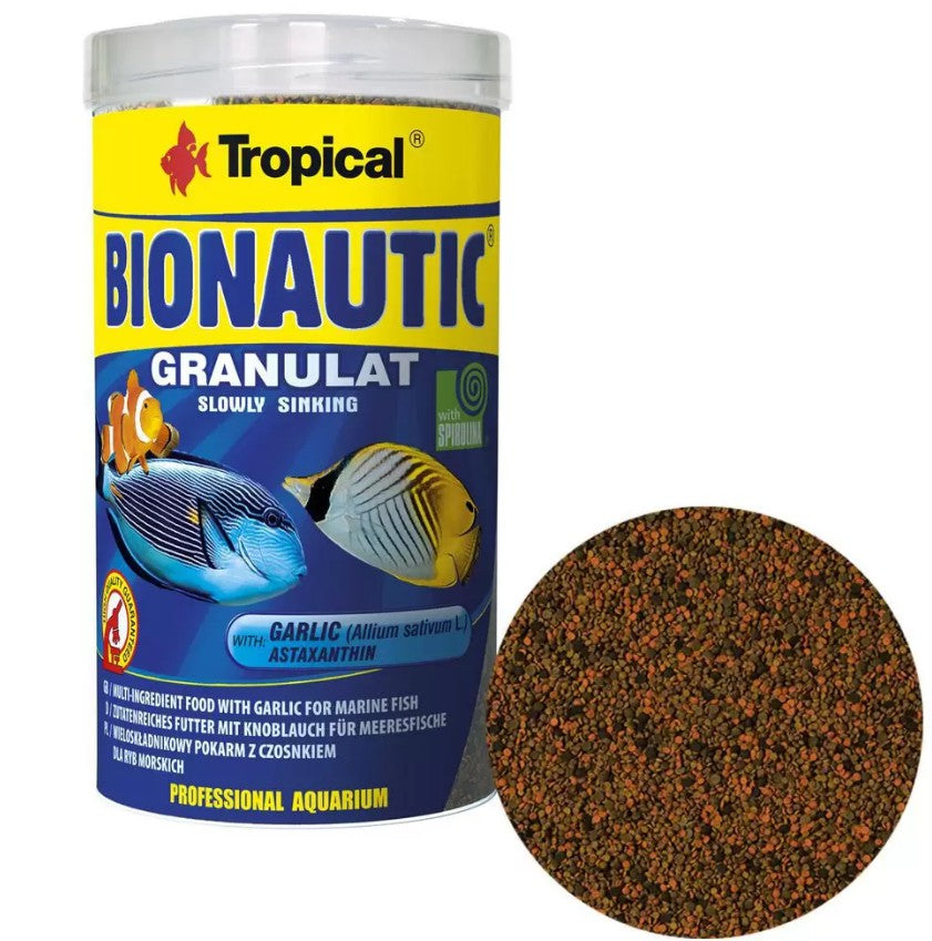 TROPICAL Bionautic Granulat 5L Nourriture granulée complète poissons d'eau de mer