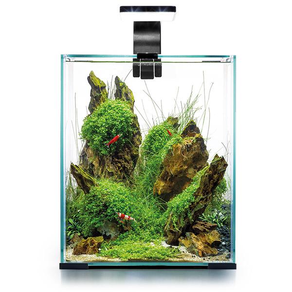 AQUAEL Aquarium ShrimpSet Smart D&N 30 Noir 30L