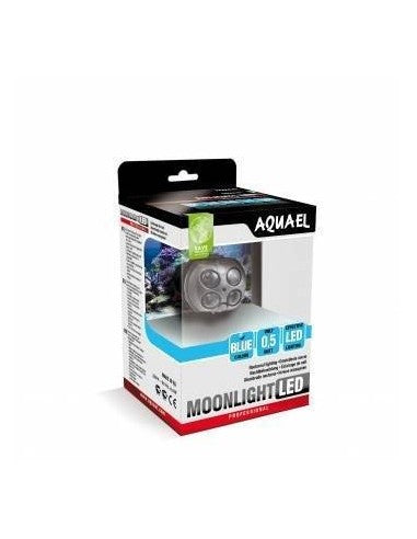 AQUAEL Spot submersible à LED bleu MOONLIGHT Éclairage nocturne pour aquarium