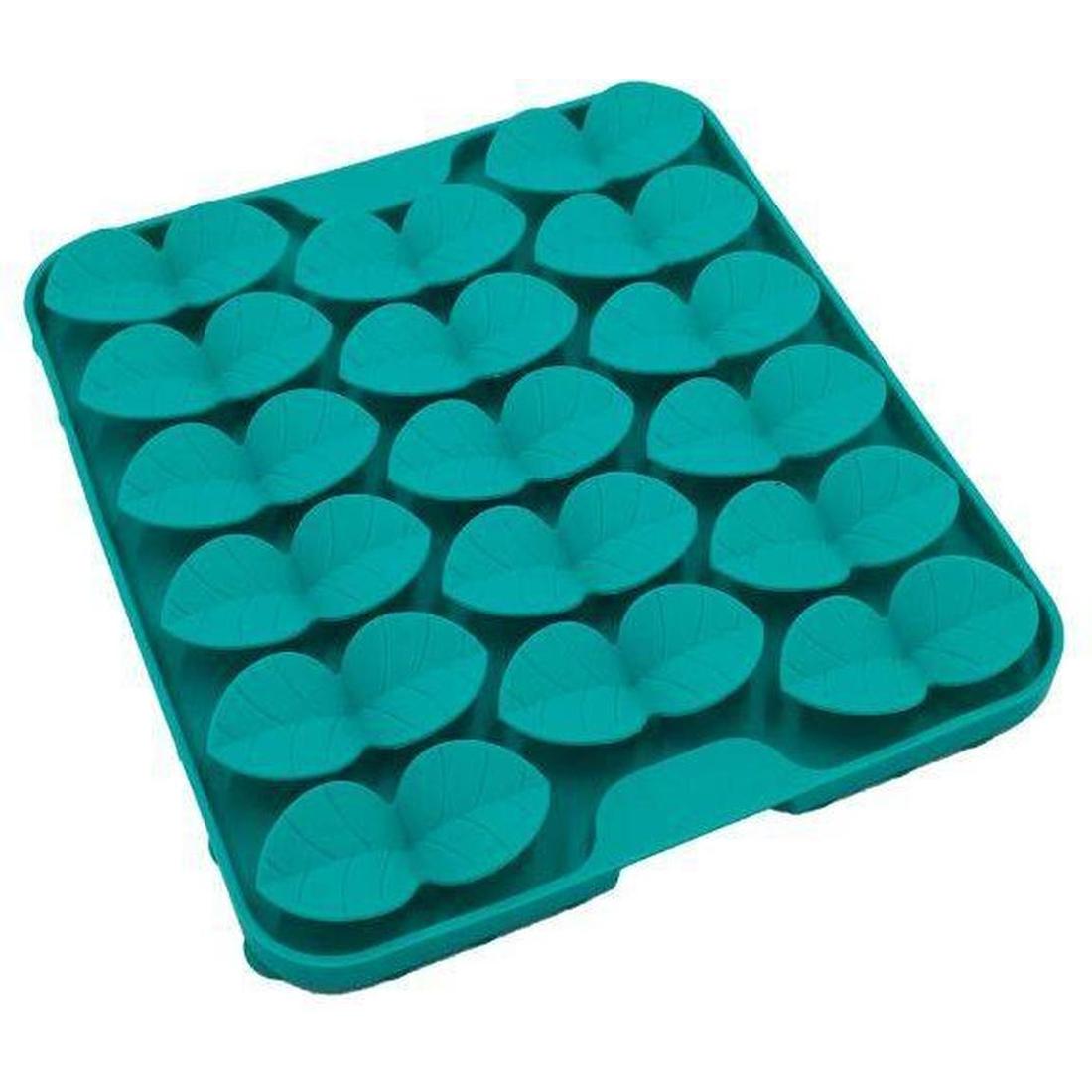 Tapis anti-glouton BubiChef LickLeaf, bleu