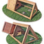 ZOOMED Cuve Low Boy 91x46x25 cm Terrarium pour Reptiles et Amphibiens