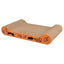 TRIXIE Plaque Griffoir pour Chaton en Carton Forme Souris Blanc 35x2,5x29,5cm