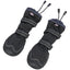 TRIXIE Bottes de protection Walker Active Long Taille S ø 4,5–5 cm 2 pièces Noir