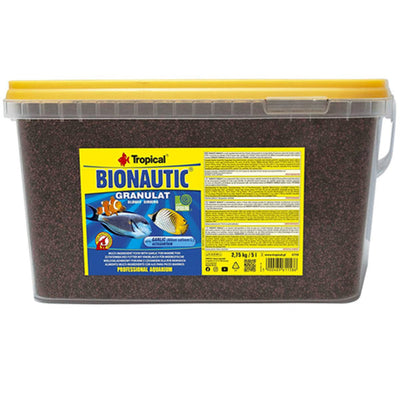 TROPICAL Bionautic Granulat 5L Nourriture granulée complète poissons d'eau de mer