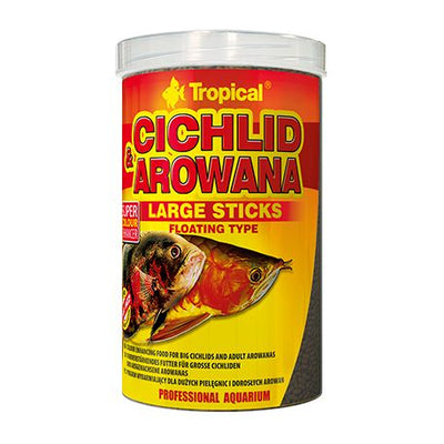 TROPICAL Cichlid & Arowana Large Sticks 1.5kg