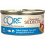 WELLNESS CORE Signature Selects Nourriture humide pour chat Thon Maquereau Crevettes 79g