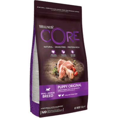 WELLNESS CORE Chien Croquettes Dinde Poulet 10,8kg