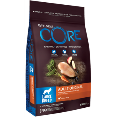 WELLNESS CORE Large Breed Adult Original Poulet 10kg