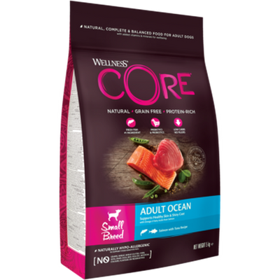 WELLNESS CORE Small Breed Adult Ocean Saumon et Thon 5kg
