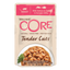 WELLNESS CORE Tender Cuts Nourriture humide pour chat adulte Poulet et Dinde en sauce 85g